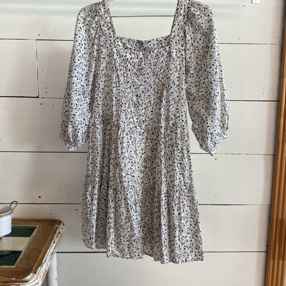 Rails size M Cream, Floral Dress
